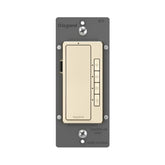 Radiant Digital Countdown Timer Rocker Light Switch, For Home Lighting Control, With Locator & Time Indicator, 60/40/20/10 Minute Settings, Rt2Laccv4, Light Almond, 1 Count