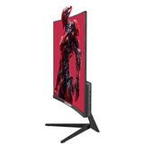24 Inch Curved Gaming Monitor 200Hz/180Hz 1Ms,Fhd 1920×1080P,4000:1 Contrast Ratio,With Freesync & Eye-Care, Support Dp, Hdmi,Usb,3.5Mm Port For Gaming Home Office,Wall Mount Install