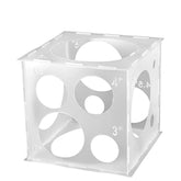 14 Holes Balloon Sizer Cube, Measurement Tool With Instructions For Arches, Column, Party Decoration (1-10 Inch)