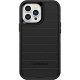 OtterBox iPhone 13 Pro Max & iPhone 12 Pro Max Defender Series Case - Black, Rugged & Durable, with Port Protection, Includes Holster Clip Kickstand