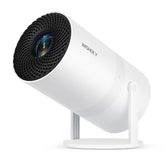 Mini Projector With Wifi And Bluetooth, Portable Movie Projector With 180° Rotatable, 1080P Hd Supported, Auto Vertical Keystone, Compatible With Smartphone, Tv Stick, Laptop, Hdmi, Usb