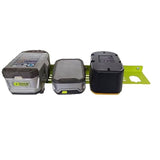 2-Pack 4-Slot Metal Battery Holder for Ryobi 18V One+ Ni-Mh & Li-Ion