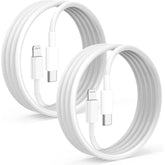 2-Pack 6Ft USB-C to Lightning Fast Charger Cable for iPhone 12-14 Pro