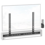 Sound Bar TV Mounts for Sonos Playbar TV Mount with Remote Holder - Adjustable Height Bracket for Sonos Play bar Mounting Under TVs Saving Space