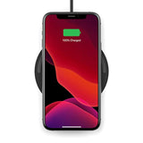 Belkin Quick Charge Wireless Charging Pad - 10W Qi-Certified Charger Pad for Apple iPhone, Samsung Galaxy, Pixel, Airpods Pro & More, Charge While Listening to Music, Streaming Videos - Black (No PSU)