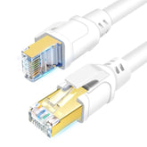Cat 8 Ethernet Cable, 15Ft High Speed 40Gbps 2000Mhz Indoor & Outdoor Network