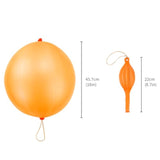 80 Punch Balloons, Kids Party Favors Heavy-Duty Neon Bounce Balloons