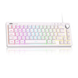 Mini 60% Gaming Keyboard, Rgb Backlit Ultra-Compact Keyboard, Ts68 Ergonomic Waterproof Mechanical Feeling Office Computer Keyboards For Pc, Mac, Ps4, Xbox One Gamer
