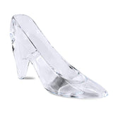 Plastic Mini Cinderella Princess Inspired Slipper High Heel Shoe Party Decoration For Weddings, Birthday Party, Table Serving, Candy & Other Event Favors (24)