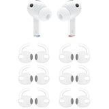 Sport Earhook Compatible With Galaxy Buds 3 Pro Earbuds Sm-R630Nzaexar, 6 Pairs Replacement Silicone Earbuds Hook, Compatible With Galaxy Buds 3 Pro Sm-R630 6 Pairs White