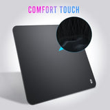 Energon Pro Gaming Mousepad, Comfort Touch, Speed And Smooth Surface, Fast Glide, Stitched Edges, Japanese Poron Non-Slip Base, 500Mm X 500Mm X 4Mm