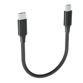 1.6Ft/0.5M Usb-C To Mini Usb Cable, Short Braided Type C To Mini-B 5-Pin Charging Cord, Supports Otg 480 Mbps Sync Data For Pc, Ps3 Controller, Mp3/4, Dash Cam, Gps Receiver, And More