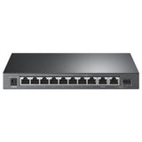 Tl-Sg1210Pp | 8 Port Poe Switch | 6 Poe+ And 2 Poe++ Ports @123W, W/ 2 Uplink Gigabit Ports + 1 Combo Sfp Slot | Plug & Play | Priority, Extend & Isolation Mode | Qos, Igmp, Poe Auto Recovery