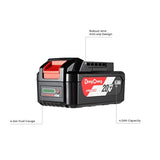 18V (20V Max) Battery, Lithium-Ion 4.0 Ah High Capacity Battery Pack Compactible With Dongcheng 18V (20V Max) Power Tools, Model#