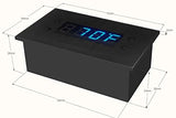 Programmable Fan Thermostat Controller With Staggered Interval Settings