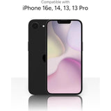 ZAGG InvisibleShield Glass+ Screen Protector for iPhone 16e/ 14/13/ 13 Pro - 3X Shatter Protection, High Scratch Resistance, Oil-Resistant, Reinforced Edges, Easy Install