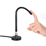 27MHz CB Radio Antenna Soft Whip Magnetic Base BNC & PL259 Male Compatible with Cobra Midland Uniden Maxon President Portable Handheld CB Radio Car