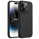JETech Premium Silicone Case for iPhone 14 Pro Max, Black - Durable and Protective Phone Case