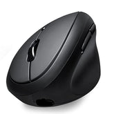 Perixx PERIMICE-819B Bluetooth Portable Vertical Mouse - Wireless 3-in-1 Multi