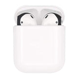 Fit In Case Earbud Covers Replacement For Airpods, Replacement Ultra Slim Ear Tips Earbud Covers Airpods Earbud Eartips, Fit In Charging Case, 6 Pairs, Black/White