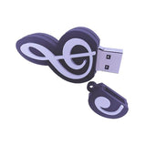 128Gb Cartoon Lovely Music Note Usb Falsh Drive Memory Stick