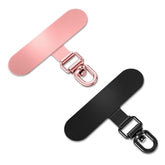 Stainless Steel Phone Tether Tabs Universal Rust-Proof Lanyard Rose Gold Black