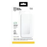 BodyGuardz Pure 2 Edge Extreme Drop and Scratch Resistant Screen Protector for iPhone 12 and iPhone 12 Pro - Case Friendly