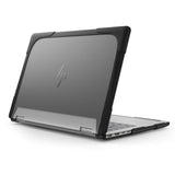 Protective Case For 14" Hp Envy X360 2-In-1 2K Touch-Screen Laptop 2024 Release- Shockproof Design Matte Finish Durable Cover With Tpu Edges Scratch-Resistant Stylish, Black