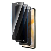 3 Pack Privacy Screen Protector Designed For Motorola Moto G Stylus 5G 2024,Full Coverage Anti-Spy Tempered Glass Film,9H Hardness,Anti-Fingerprint,Bubble Free,Easy To Install