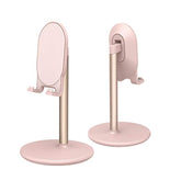 Phone Stand For Desk, Adjustable Cell Phone Holder For Desk, Compatible With 4"-12.9" Phones/Tablet/Iphone/Ipad/Switch (Pink)