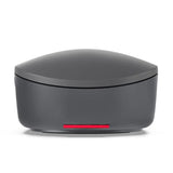 Lenovo Go Multi-Device Wireless Mouse, 2.4GHz Nano USB-C Receiver, Bluetooth, Adjustable DPI, USB-C Rechargeable Battery, Qi Wireless Charging, Ambidextrous, GY51C21211, Grey