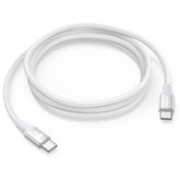 100W Usb C To Usb C Cable 6Ft Usbc To Usbc Fast Charging Cable Braided Usb Type C Charger Cable For Iphone 16 15 Pro Plus Pro Max, Macbook, Ipad Pro/Air/Mini