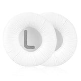 Replacement Ear Pads Are Compatible With Jbl Jr300/Jr300Bt/T450Bt/T500Bt Headphones, Jr300 Earpads Cushions With Soft Artificial Leather And Memory Foam (White/Artificial Leather)