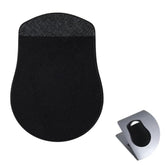 Universal Stick-On Mouse Pouch For Laptop, Slim Holder For Wireless Mouse, Reusable Adhesive Pocket For Computer, Office, Home - Black