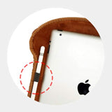 Cute Tablet Case For 9.7"-11" Shockproof Tablet Sleeve With Table Pencil Holder (Toast)