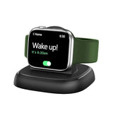 Apple Watch Charger Stand Portable USB-C Fast Wireless Charging Station Black
