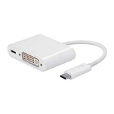 115243 Usb-C Vga Multiport Adapter - White, With Usb 3.0 Connectivity & Mirror Display Resolutions Up To 1080P @ 60Hz - Select Series