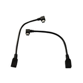 6 Inch Usb 2.0 Mini B Female To Left And Right Angle Mini B Male Extension Cables