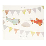 Meri Meri Planes Party Banner (Pack of 1). 7' Party Garland (11' including excess cord), Meri Meri Airplane Party Decorations