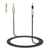 Momentum 4 Cable Compatible With Sennheiser Momentum 4, Momentum 3, Momentum 2, Hd1 On-Ear, Hd 400S, Hd 450Bt, Pxc 550, Pxc 550-Ii, Accentum Plus Headphones, Audio Cable With 6.35Mm Adapter, 6.6Ft
