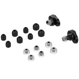 For Sony Wf-1000Xm3 Silicone Eartips, Silicone Protective Earphone Ear Tips Case Cover Shell For Sony Wf-1000Xm3, Soft And Durable(Silicone Black)