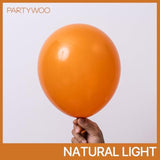 Burnt Orange Balloon Garland Kit: Fall Party Decorations (130pcs)