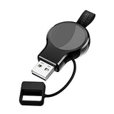 Charger for Watch, Portable iWatch Charger USB Wireless Charger Fast Charging Magnetic Cordless Car Travel Charger for Watch Series 10 9