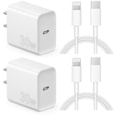 Iphone Charger Fast Charging 30W Usb C Charger Block With 6Ft Super Fast Charger Cable Compatible With Iphone14/14 Pro Max/13/13Pro/12/12 Pro/11,Ipad