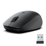 Go Wireless Mouse | Connect Via Bluetooth Or Usb Wireless Dongle | Multi-Devic