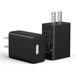 Charger For Shokz Bone Conduction Headphones - 2-Pack 5V 2A Usb Wall Charging Adapter For Aftershokz Headsets, Black