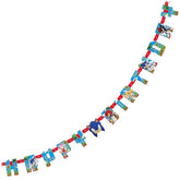 Sonic the Hedgehog 'Happy Birthday' Multicolor Jointed Banner, 6.25 ft. (1 Count) - Perfect for Indoor & Outdoor Celebrations