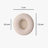 kwmobile Ear Pads Compatible with Beats Solo 2 Wireless/Solo 3 Wireless Earpads - 2X Replacement for Headphones - Beige