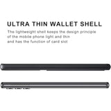 Case For Google Pixel 10/Pixel 10 Pro, Pu Leather Wallet Case With Credit Card Slot Holder Ultra Slim Shockproof Protector Cover For Pixel 10/10 Pro, Black