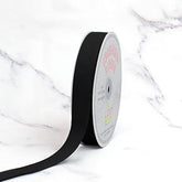 7/8-Inch Solid Grosgrain Ribbon, 50-Yard, Black